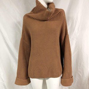 Free People Chunky Park City Turtleneck Sweater